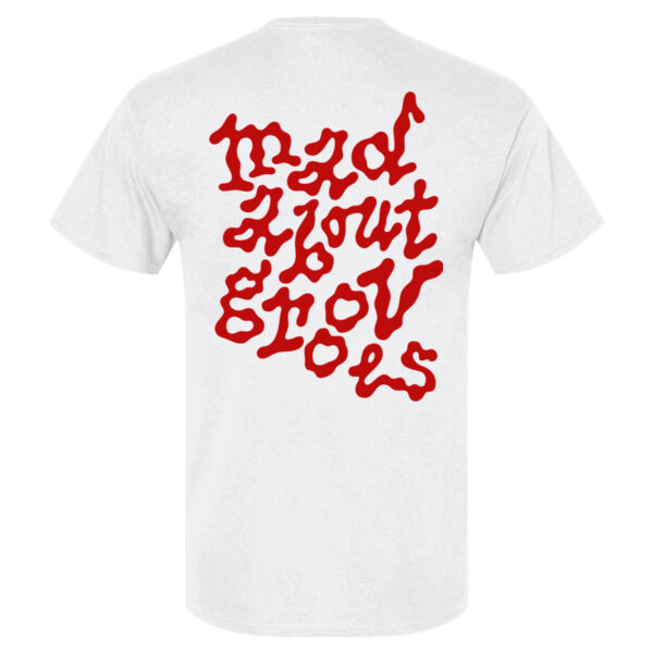 Mad About Grooves - Red logo shirt Thumbnail