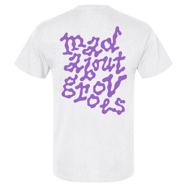 Mad About Grooves - Purple logo shirt Thumbnail