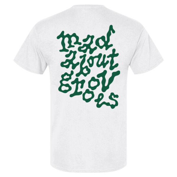 Mad About Grooves - Green logo shirt Thumbnail