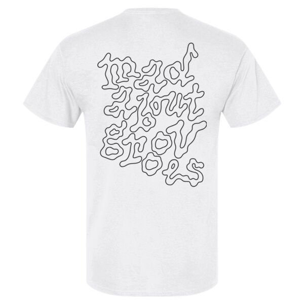 Mad About Grooves - Black outlined logo shirt Thumbnail
