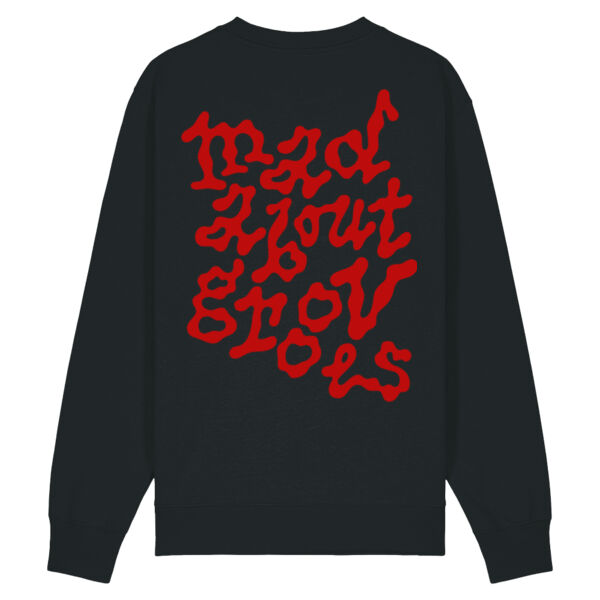 Mad About Grooves - Red logo sweatshirt Thumbnail