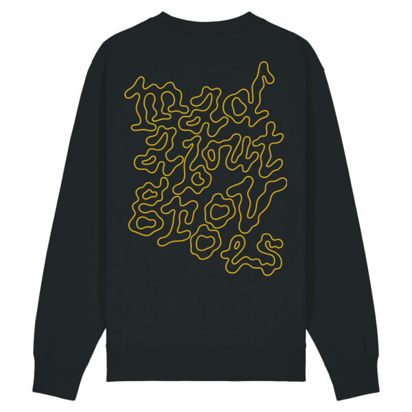 Mad About Grooves - Yellow logo sweatshirt Thumbnail