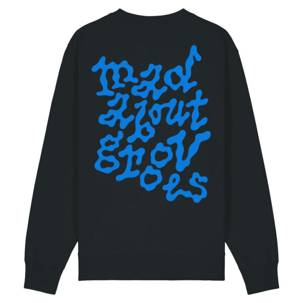 Mad About Grooves - Light blue logo sweatshirt Thumbnail