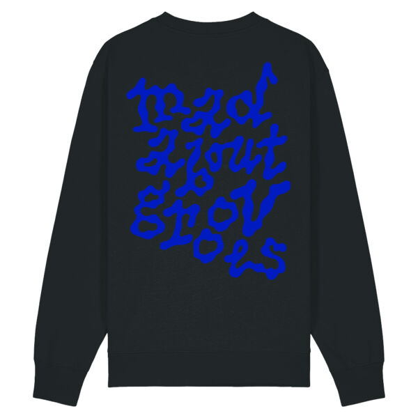 Mad About Grooves - Blue logo sweatshirt Thumbnail