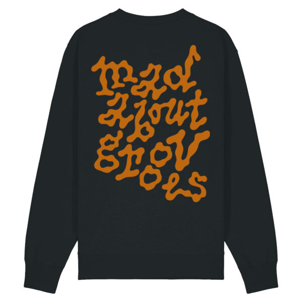 Mad About Grooves - Orange logo sweatshirt Thumbnail