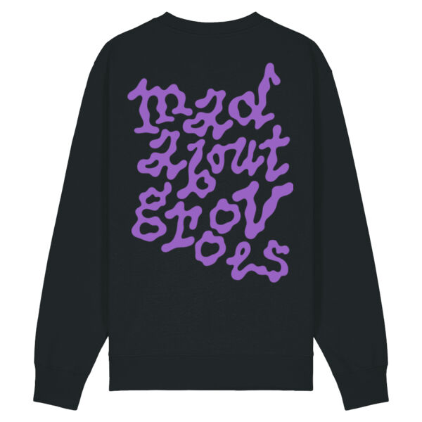 Mad About Grooves - Purple logo sweatshirt Thumbnail